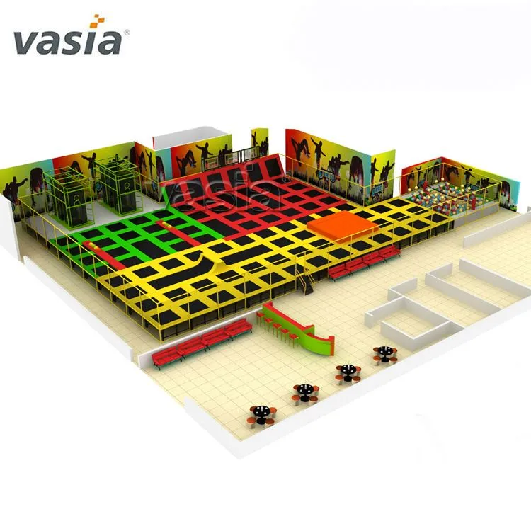 Indoor Adventure Trampoline For Adults