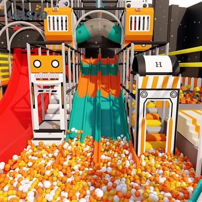 Scivolo professionale per bambini in plastica per interni