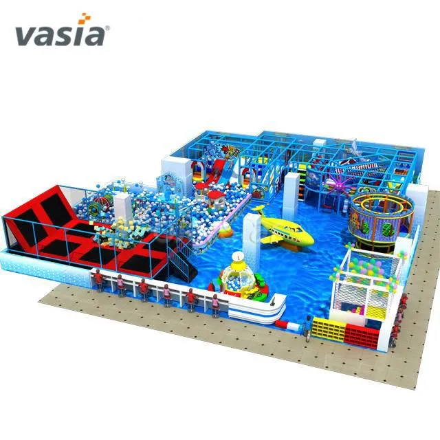 Worldstar New Style Big Kindergarten Children Playground Equipment