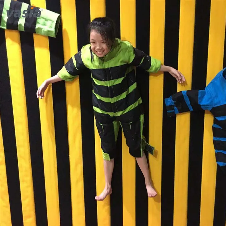 Large Trampoline Park with Basketball Zone